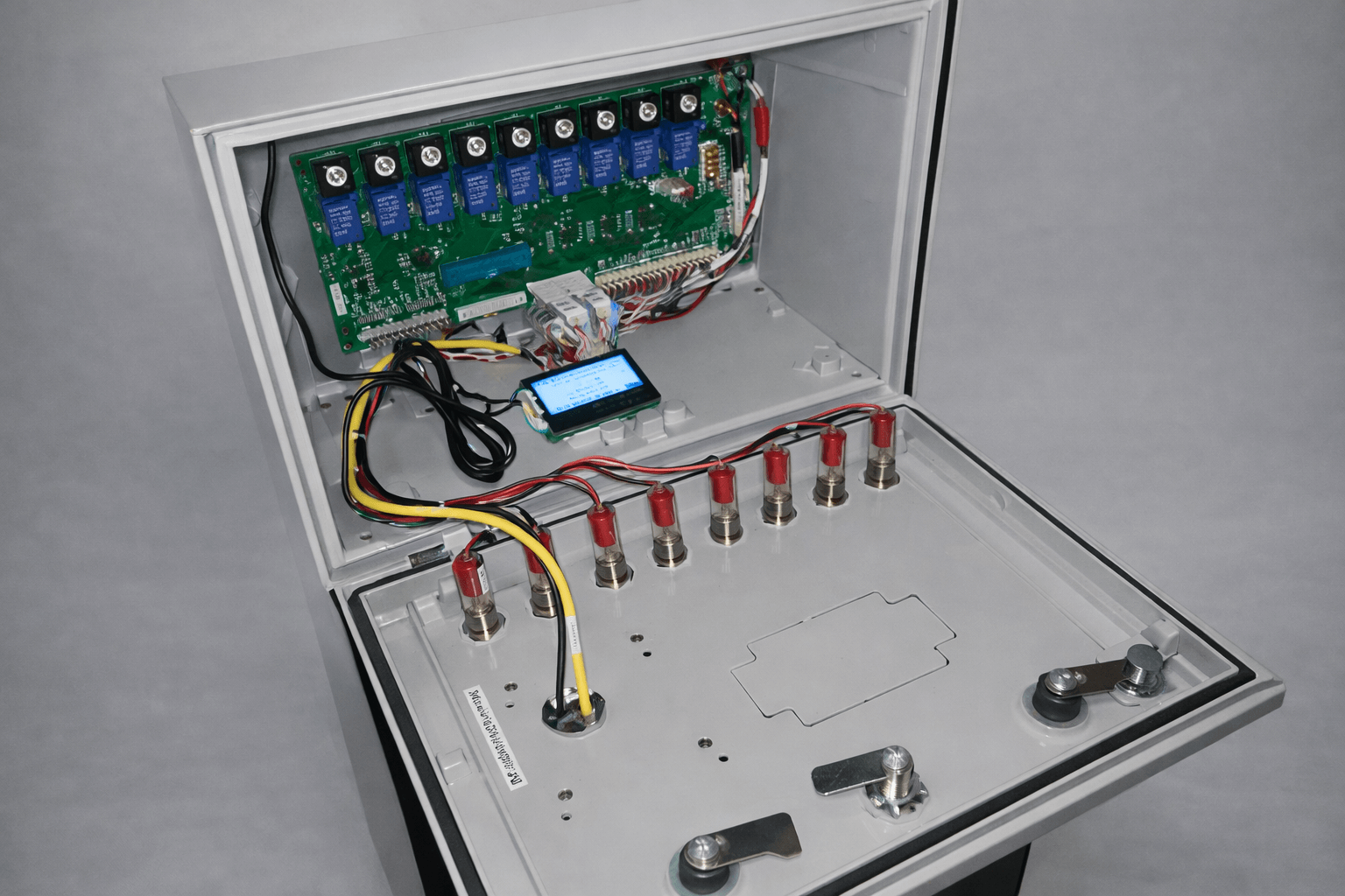 .064A - Wired or Optional Wireless VendaVolt Nayax Powered Model 2008 Credit Card Cashless 8 Push Button Selection Timer Payment Station for; Water, Pickleball Court Lighting, Washer/Dryer Machines, Car Wash Bays, EV Chargers. Momentary Pulse or Timed Vend Cycle. Accepts Also Google Wallet & Apple Pay! - Image 2